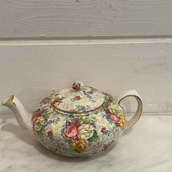 Vintage Other - Lord Nelson Ware England Rose Time Vintage Teapot